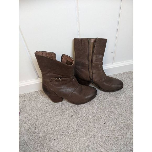Dansko brown leather booties size 39 - Picture 4 of 8